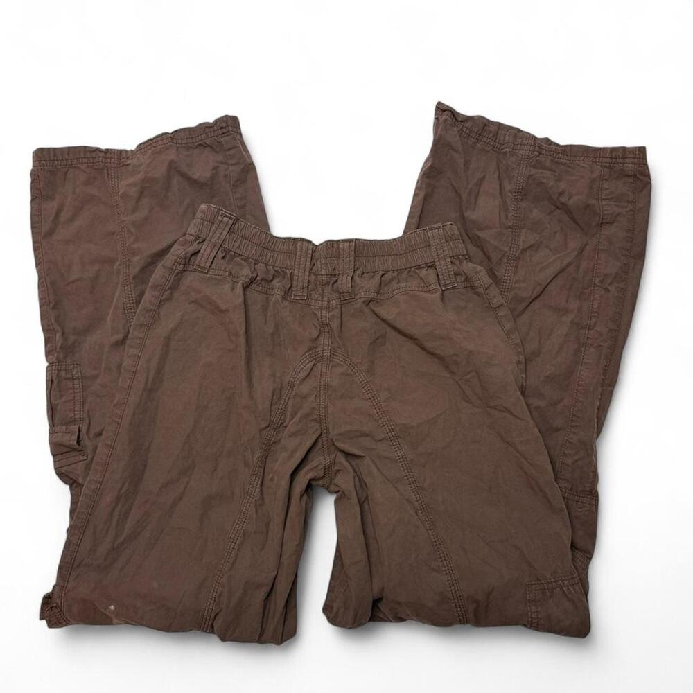 Urban Outfitters Y2K Brown Cargo Pants With Pockets Perfect Fit BDG Line Size XS - Picture 2 of 7